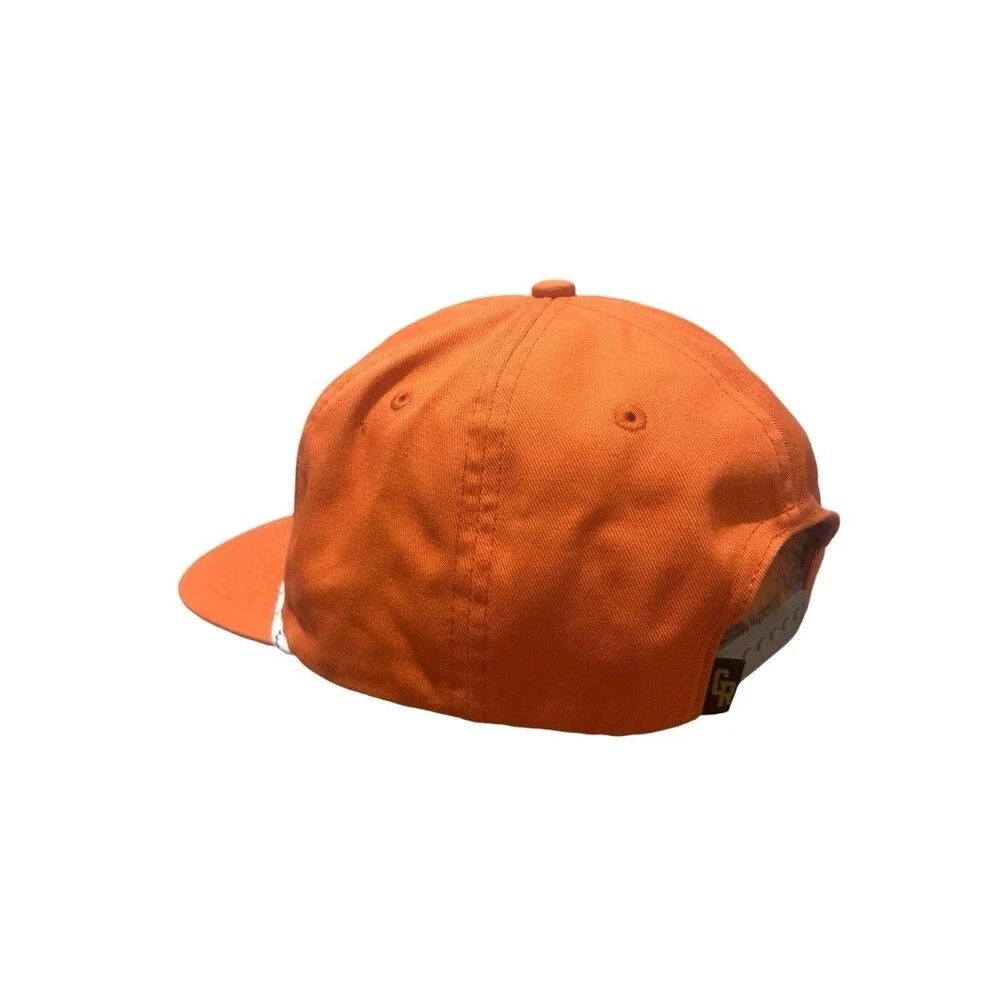Gameday Retro Texas Themed Orange Snapback Hat RARE